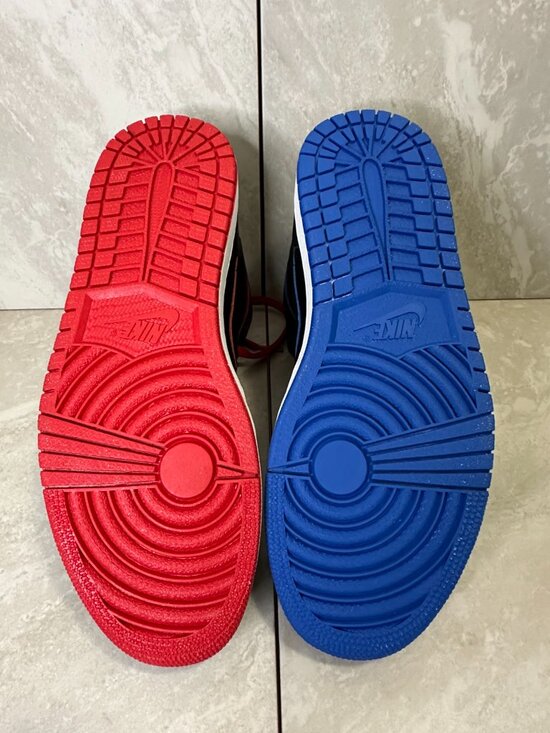 Nike SB Air Jordan 1 QS black/red/blue Craig Stecyk/Lance Mountain 2014 Size 9 - Picture 11 of 14